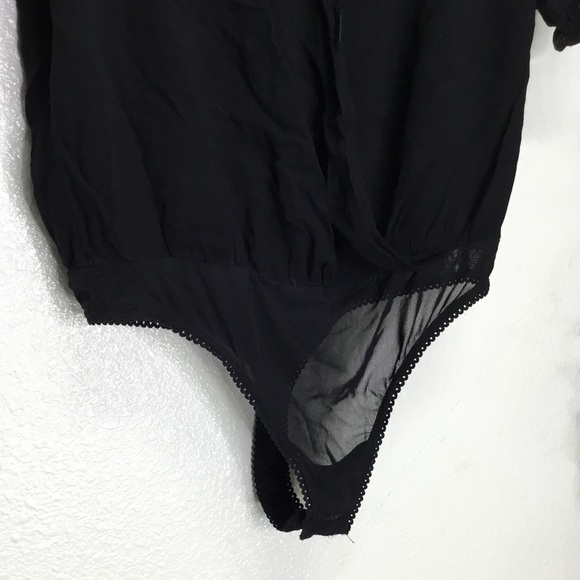 Free People Black Thong Body Suit - Picture 3 of 7